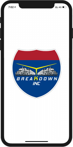 Breakdown Inc App Logo Screen
